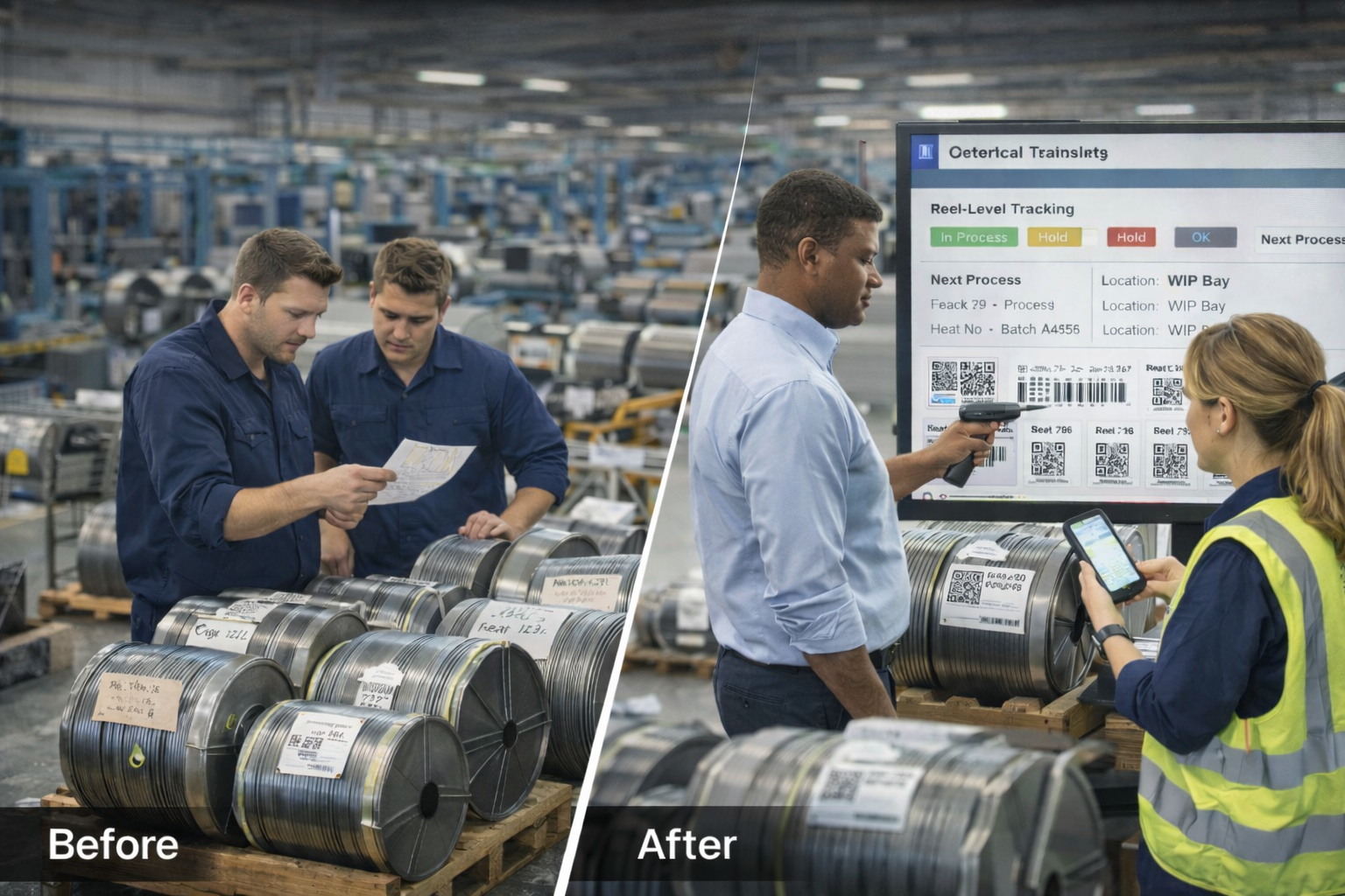Case Study: Reducing WIP Confusion with Reel Level Tracking