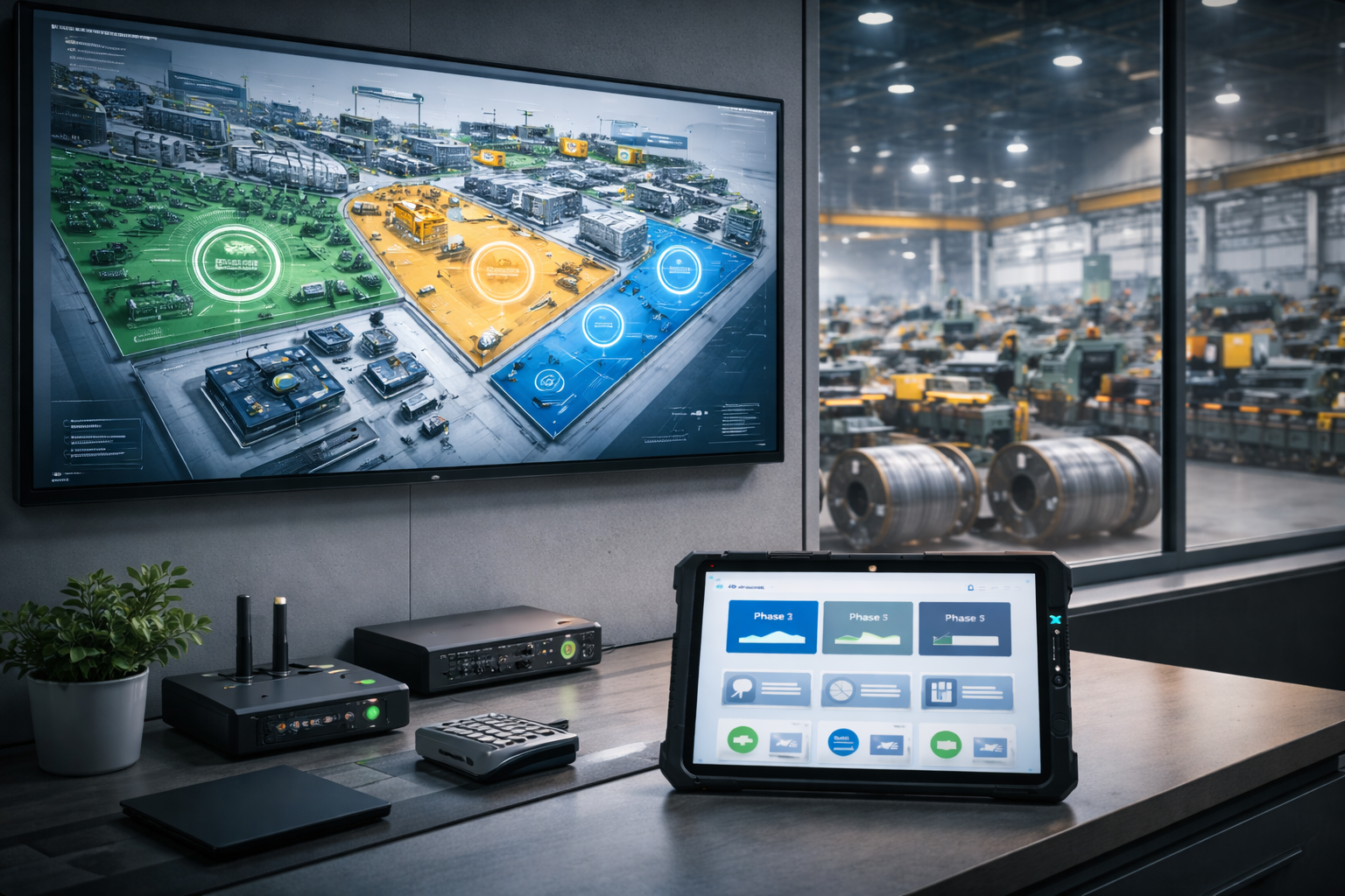 Digitizing a Steel Plant Without Disrupting Production: Phased Strategy