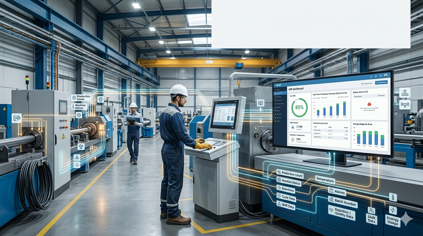 PLC + ERP Integration: What Data to Capture from Machines (Practical List)